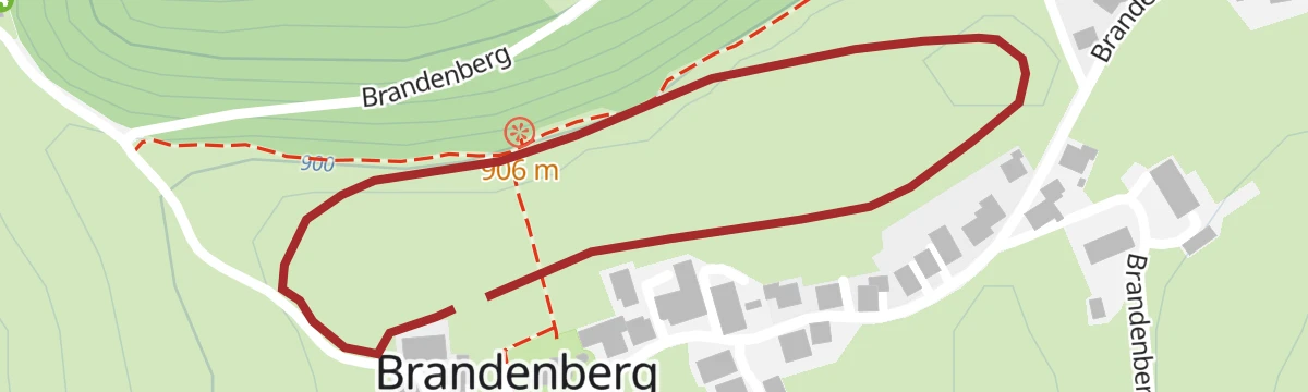 Route map: Kirchrain Rundwanderweg